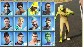 GUESS THE SKIN BY THE KLOMBO STYLE - FORTNITE CHALLENGE.