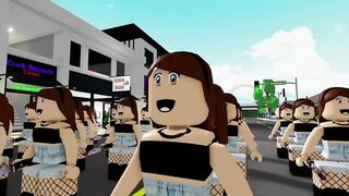 9999999 JENNA contre la TEAM YOUTUBEUR ROBLOX  - BROOKHAVEN RP