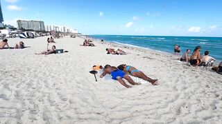 Miami Beach Walk Tour // South Beach Miami Florida 4K