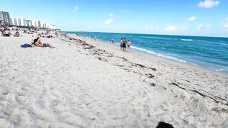 Miami Beach Walk Tour // South Beach Miami Florida 4K