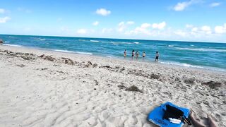 Miami Beach Walk Tour // South Beach Miami Florida 4K