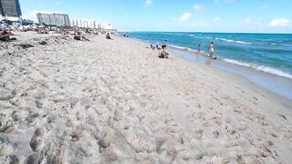 Miami Beach Walk Tour // South Beach Miami Florida 4K