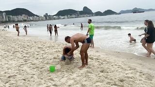 ???????? Rio de Janeiro | Copacabana İpanema Beach Virtual Tour BREZILYA