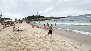 ???????? Rio de Janeiro | Copacabana İpanema Beach Virtual Tour BREZILYA