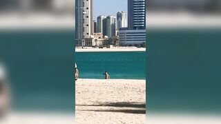 bikini in mamzar beach... dubai