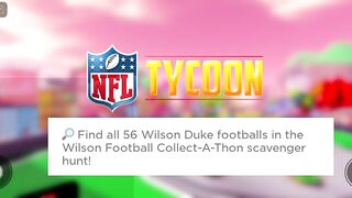 Lấy Vật Phẩm Miễn Phí Từ Sự Kiện "NFL Tycoon" | ROBLOX