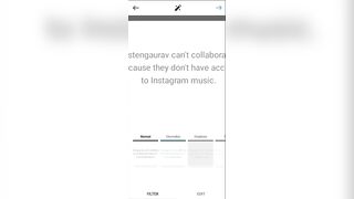 can't collaborate because they don't have access to instagram music instagram collaboration problem