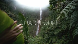 GUADELOUPE CINEMATIC TRAVEL FILM - TRAVEL COUPLE - adventure, free diving, turtles, waterfalls