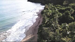 GUADELOUPE CINEMATIC TRAVEL FILM - TRAVEL COUPLE - adventure, free diving, turtles, waterfalls