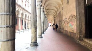 eating around Bologna in 3 minutes | Bologna travel vlog 2022