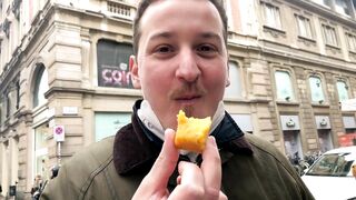 eating around Bologna in 3 minutes | Bologna travel vlog 2022