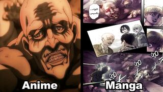 Attack on Titan Season 4 Episode 22 | Manga VS Anime | Annie Back