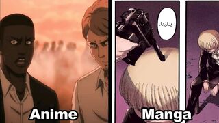 Attack on Titan Season 4 Episode 22 | Manga VS Anime | Annie Back