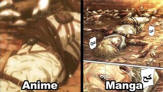 Attack on Titan Season 4 Episode 22 | Manga VS Anime | Annie Back