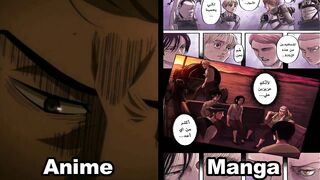 Attack on Titan Season 4 Episode 22 | Manga VS Anime | Annie Back