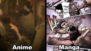 Attack on Titan Season 4 Episode 22 | Manga VS Anime | Annie Back