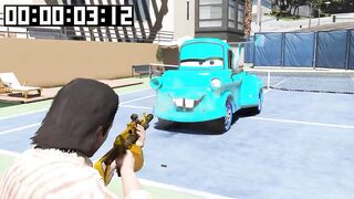 Tokyo Mater VS Anime Tokyo Mater (Cars Toons) in GTA 5 - WHO IS BEST?