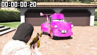 Tokyo Mater VS Anime Tokyo Mater (Cars Toons) in GTA 5 - WHO IS BEST?