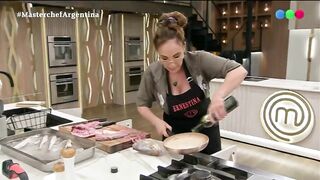 ¡Increíble! ¿Mery del Cerro usó un huevo del piso para cocinar? - Masterchef Argentina