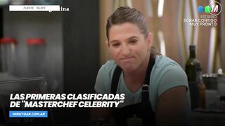 Las primeras clasificadas de "MasterChef Celebrity"- Minuto Argentina