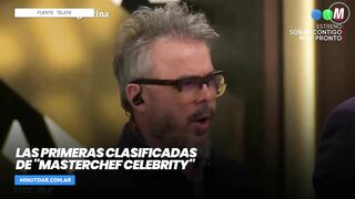 Las primeras clasificadas de "MasterChef Celebrity"- Minuto Argentina