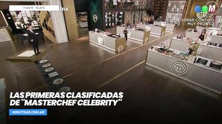 Las primeras clasificadas de "MasterChef Celebrity"- Minuto Argentina