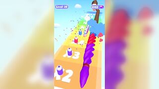 SPRAY STACK game BEST MAX LEVEL ????????????‍♀️ Gameplay All Levels Walkthrough iOS Android New Game 3D Fun