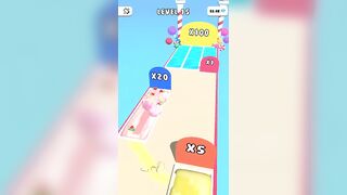 COTTON CANDY RUN 3D game MAX BEST SCORE ????????????????‍???? Gameplay All Levels Walkthrough iOS Android New Game