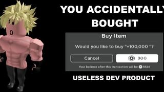 Roblox player becoming angry (You accidentally bought)