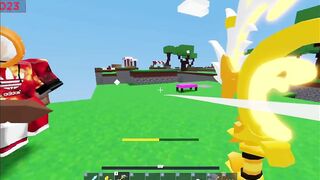 The Golden Sword is OP (Roblox Bedwars)