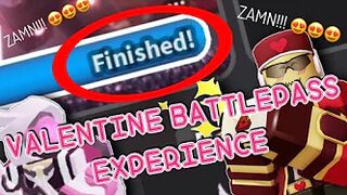 ROBLOX TDS - Finishing the Valentines Season Battlepass be like: