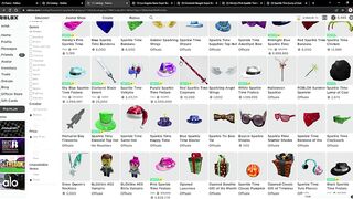 Roblox Sparkle Time Helmets