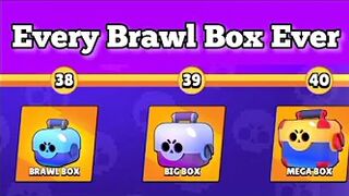 Every Brawl Box ever in Brawl Stars !