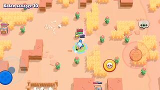 Brawl Stars Ama Çalılara Saklanmam Yasak...