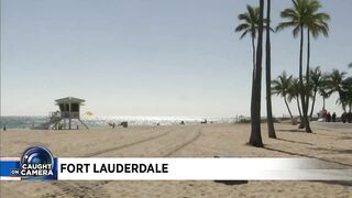 Camera captures rescue off Fort Lauderdale beach