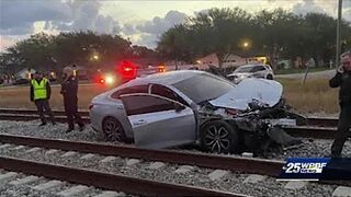 Woman, baby escape vehicle moments before Brightline train collision in Delray Beach