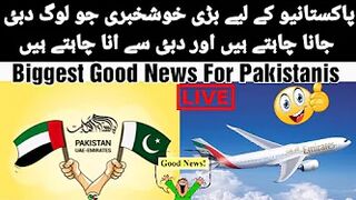Pakistanis | Indians Big Good News Today Who Want To Travel To & From UAE | Limited Time Offer