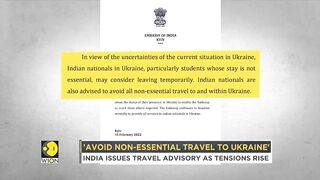 India issues travel advisory for citizens, students in Ukraine as tensions rise| Latest English News