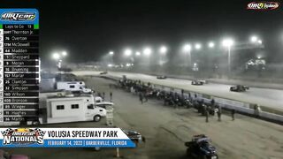 DIRTcar Late Models Volusia Speedway Park February 14, 2022 | HIGHLIGHTS