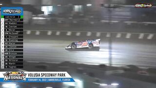 DIRTcar Late Models Volusia Speedway Park February 14, 2022 | HIGHLIGHTS