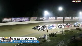 DIRTcar Late Models Volusia Speedway Park February 14, 2022 | HIGHLIGHTS