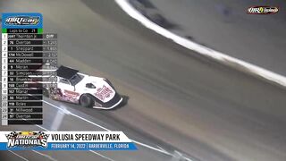 DIRTcar Late Models Volusia Speedway Park February 14, 2022 | HIGHLIGHTS
