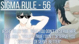 Sigma Rule But it's Masamune's Revenge  I  Anime Sigma Rule #56