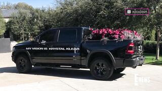 Did Kanye West Send Ex Kim Kardashian a TRUCKLOAD of Flowers? | E! News