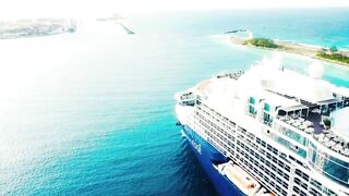 Celebrity Edge leaves Nassau Bahamas