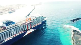 Celebrity Edge leaves Nassau Bahamas