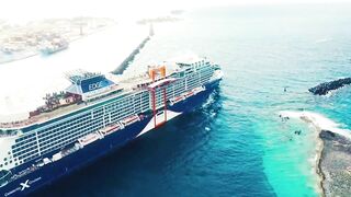 Celebrity Edge leaves Nassau Bahamas