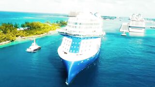 Celebrity Edge leaves Nassau Bahamas