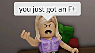 When you get bad grades (meme) ROBLOX