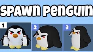 How To Spawn Penguin (Roblox Bedwars)